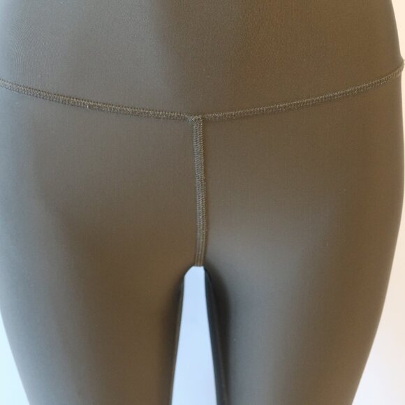 Womens Alo Yoga Dark Brown Activewear Leggings M - Picture 4 of 12